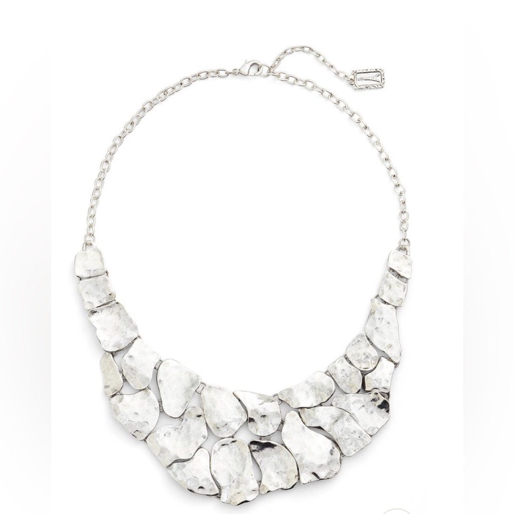 New.. Karine Sultan Cobblestone Statement Necklace - image 1